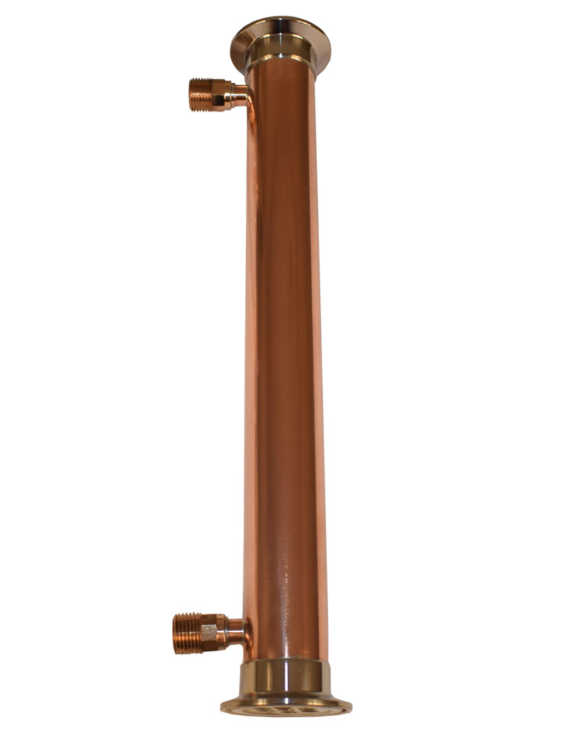 картинка Холодильник медный 2, (40 см), выход 1/2 от магазина Мангалторг