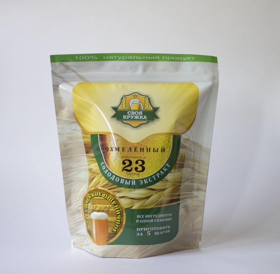 картинка Солодовый экстракт Своя Кружка "Пшеничное классическое", 2,1 кг от магазина Мангалторг