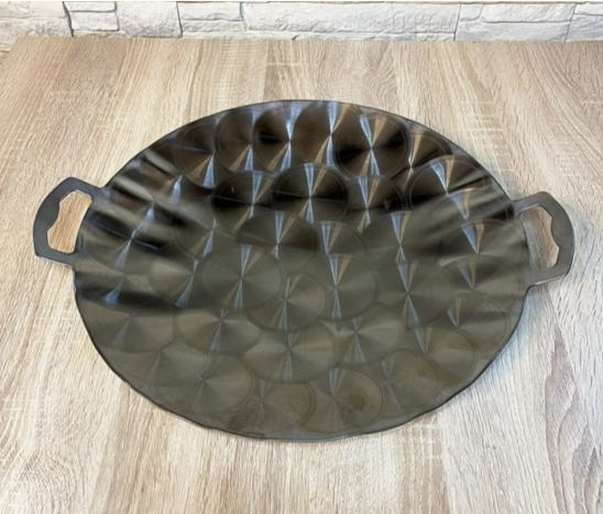 картинка Садж из нержавеющей стали 45 см от магазина Мангалторг