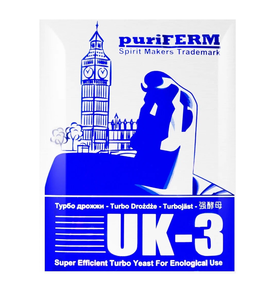 картинка Дрожжи ПуриФерм УК-3 Турбо (PuriFerm UK-3 TURBO) от магазина Мангалторг