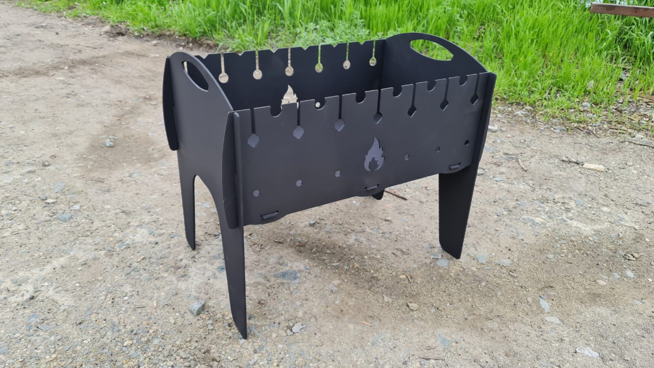 картинка Мангал разборный "Огонек" от магазина Мангалторг