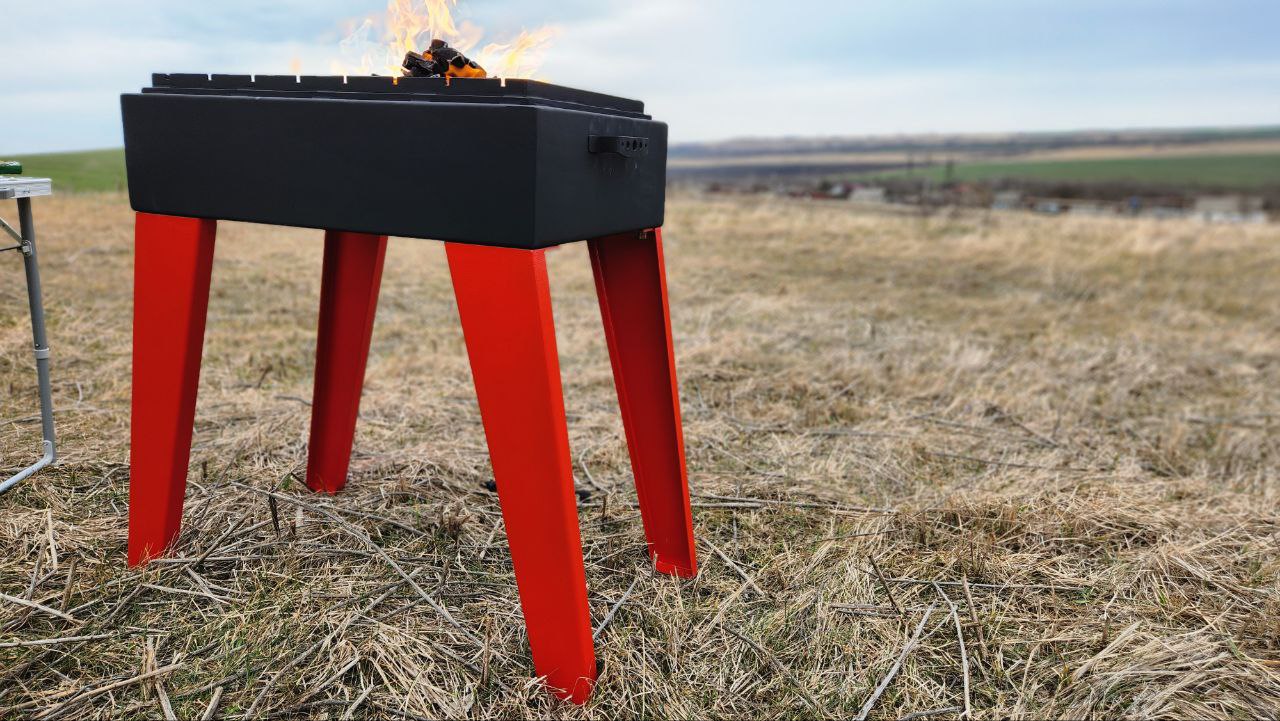 картинка Мангал "Теплый" от магазина Мангалторг