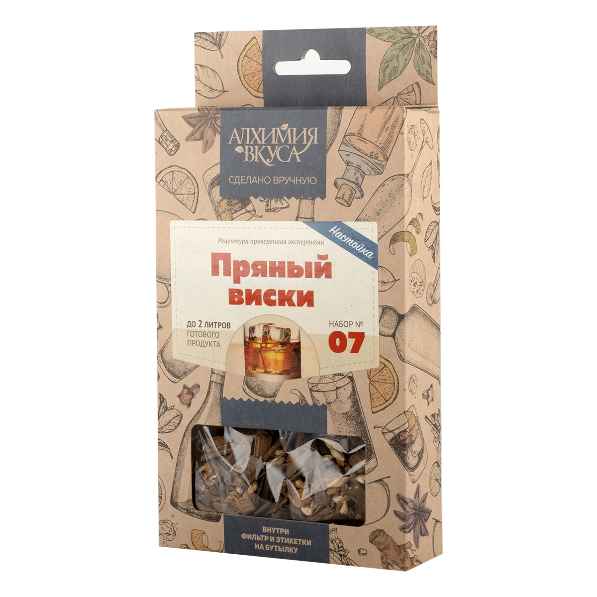 картинка Н-р трав и специй "Пряный виски" (Алх.вкус) от магазина Мангалторг