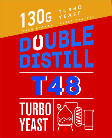 картинка Спиртовые турбо дрожжи Дабл Дистл (Double Distill) T 48, 130 гр от магазина Мангалторг