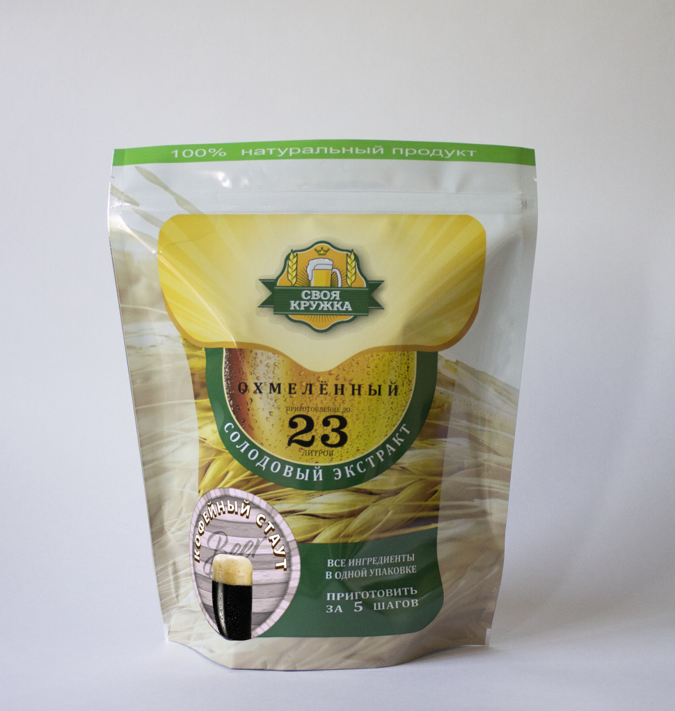 картинка Солодовый экстракт Своя Кружка "Кофейный Стаут", 2,1 кг от магазина Мангалторг
