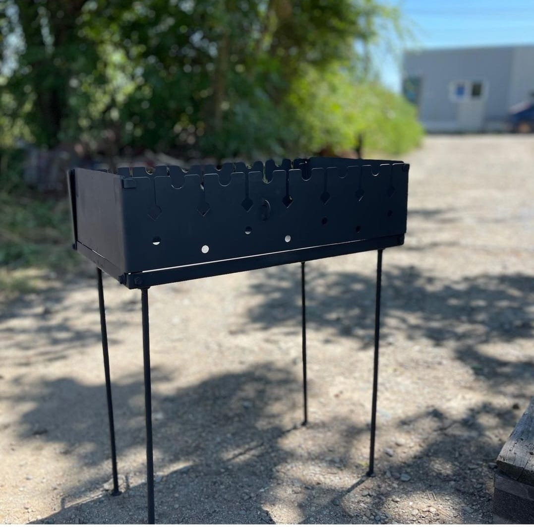 картинка Мангал разборный "Раскладушка" (500*300) от магазина Мангалторг