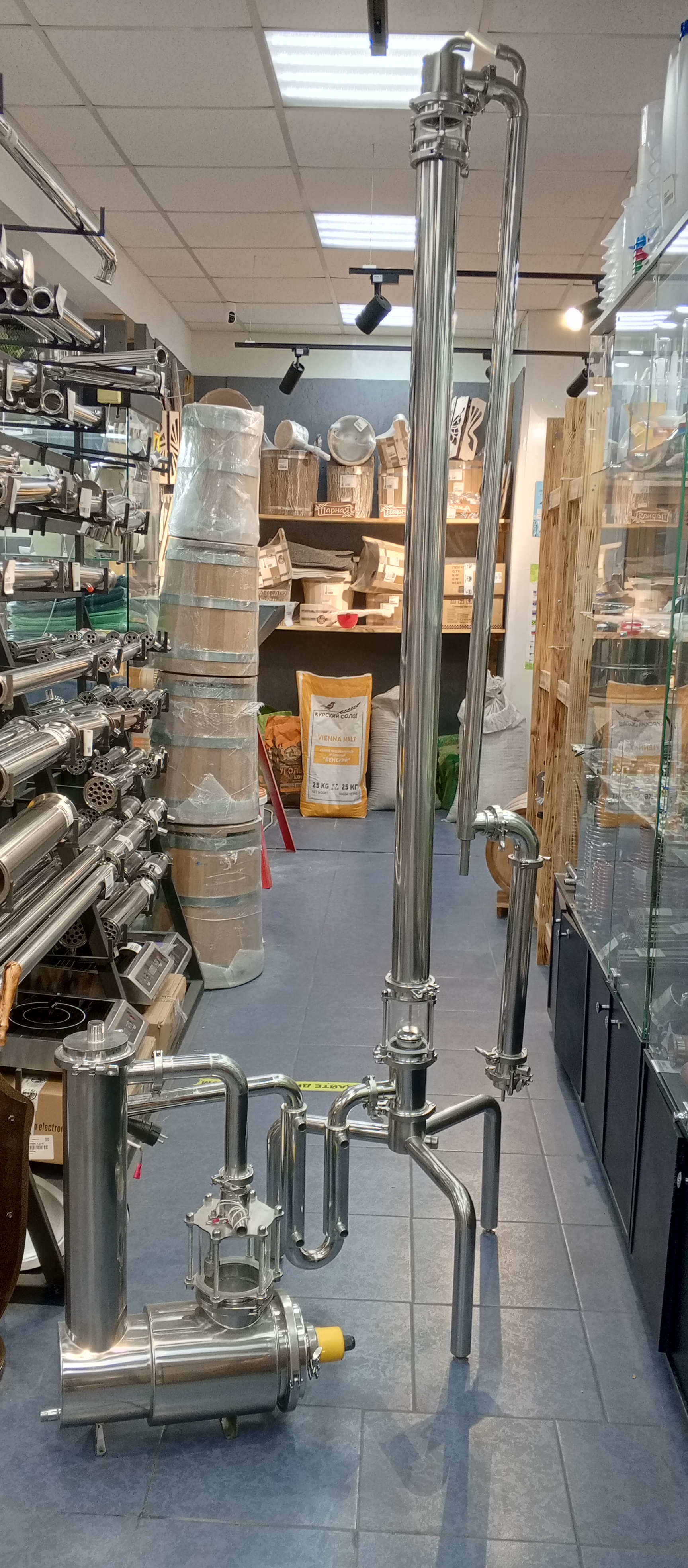 картинка Непрерывная бражная колонна Мангалтоп от магазина Мангалторг