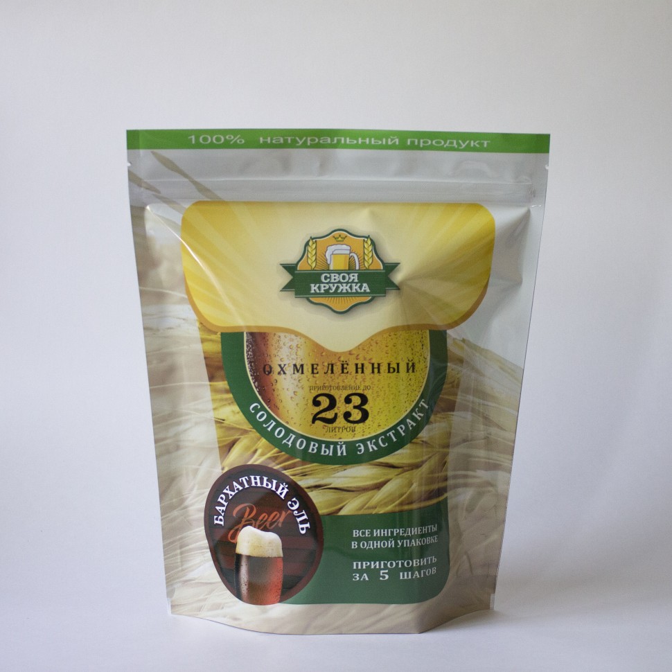картинка Солодовый экстракт Своя Кружка "Бархатный эль" от магазина Мангалторг