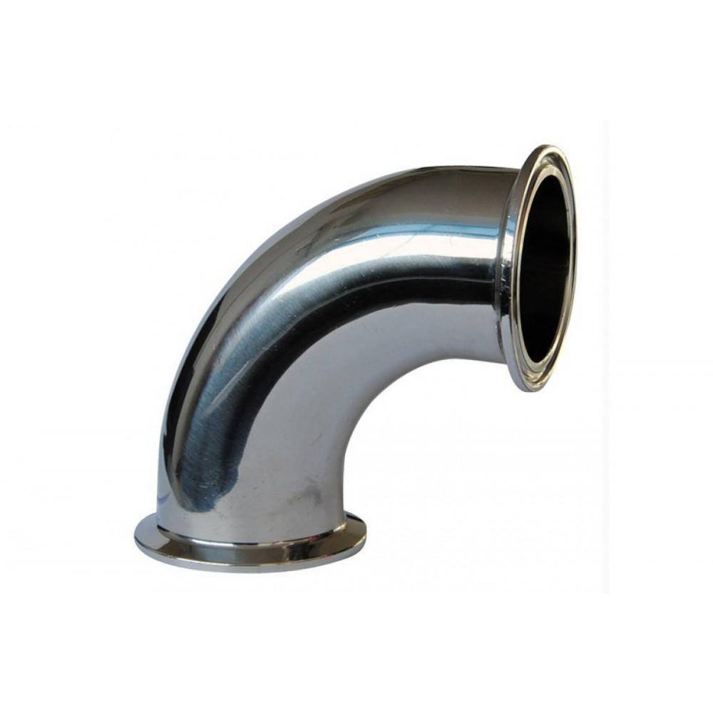 картинка Отвод 90, под кламп DN 4 от магазина Мангалторг