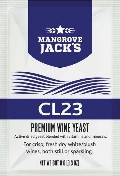 картинка Винные дрожжи Мангрув Джек СЛ 23 (Mangrove Jacks CL 23) 8гр. от магазина Мангалторг