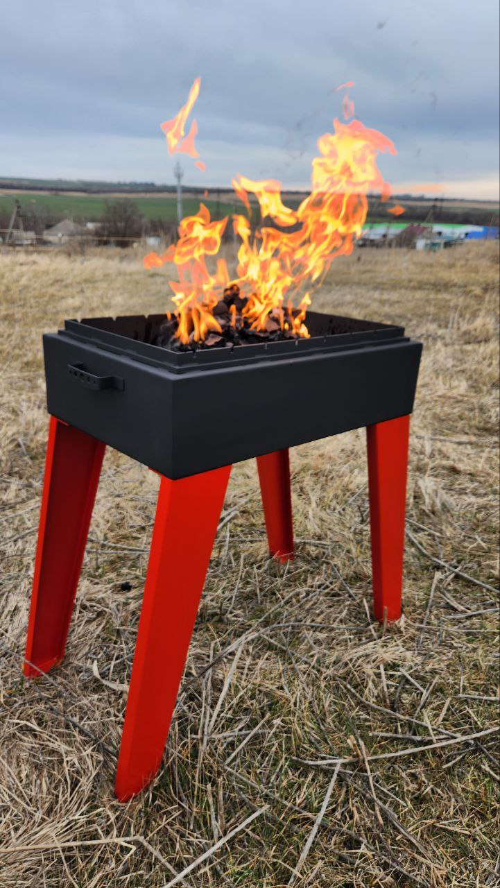 картинка Мангал "Теплый" от магазина Мангалторг