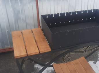 картинка Мангал "Ажур" от магазина Мангалторг