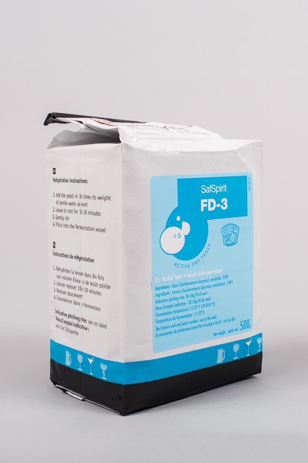 картинка Дрожжи для фруктов Ферментис СафСпирит ФД-3 (Fermentis SafSpirit FD- 3) 10гр от магазина Мангалторг