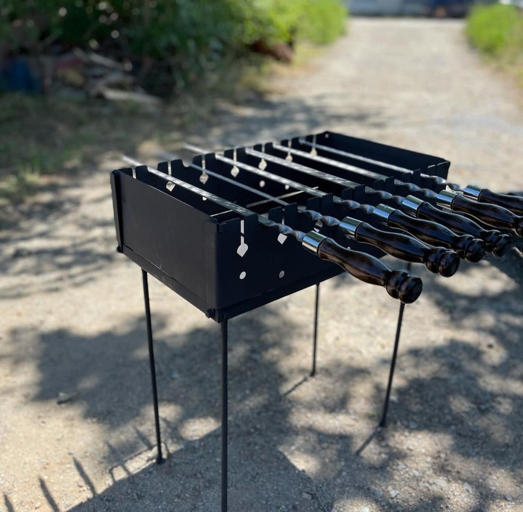 картинка Мангал разборный "Раскладушка" (500*300) от магазина Мангалторг