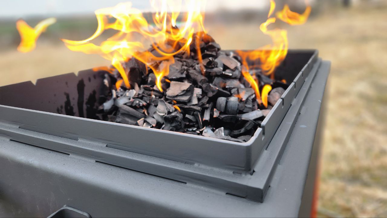 картинка Мангал "Теплый" от магазина Мангалторг