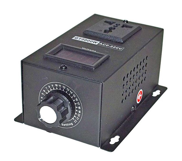 картинка Регулятор мощности на 5 кВт с вентилятором от магазина Мангалторг