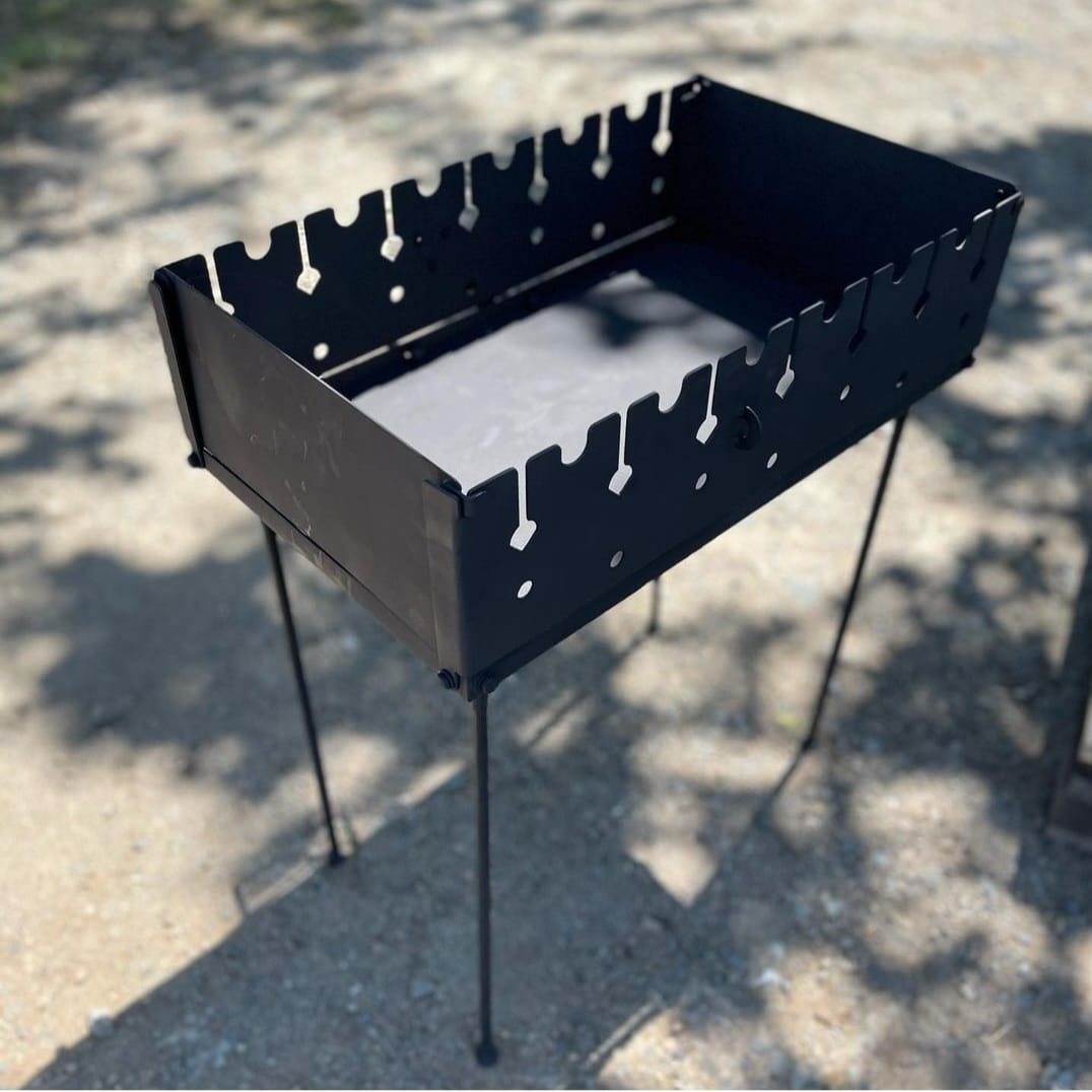 картинка Мангал разборный "Раскладушка" (500*300) от магазина Мангалторг